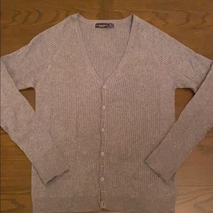 Zara Man - V-Neck Button Up Cardigan Sweater